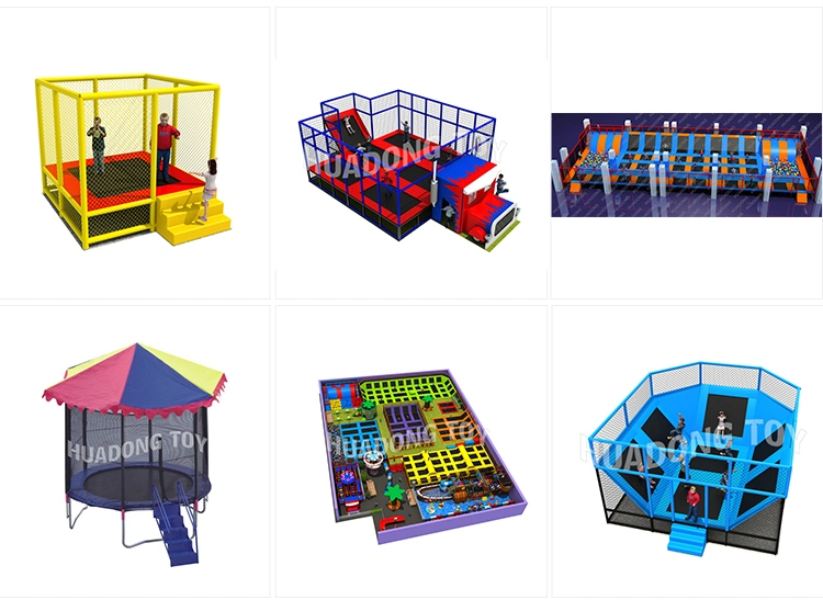 Enlarge Trampoline Park Advanced Technology Professional Indoor Playground with CE/ASTM/TUV/GS Certificates