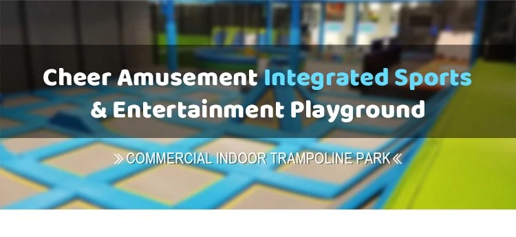 Children Adults Integrated Sports Park Ninja Warrior Trampoline Park for Amusement Park