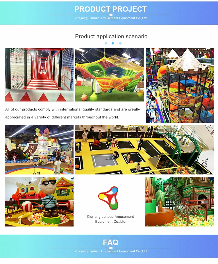 China Factory Kids and Adult Trampoline Park for Sports Equipment